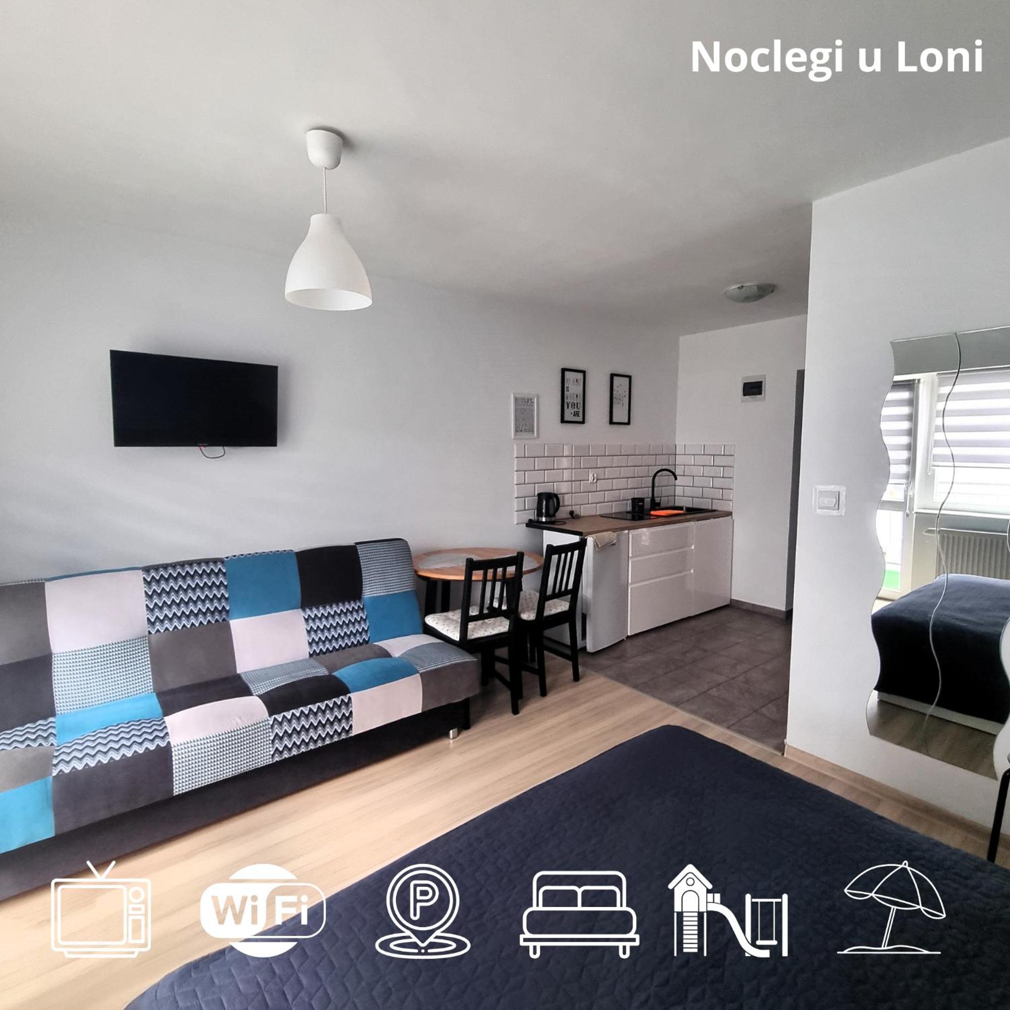 Noclegi U Loni- Pokoje Studio W Zacisznym Centrum Nad Morzem Z Parkingiem Pobierowo Exterior foto
